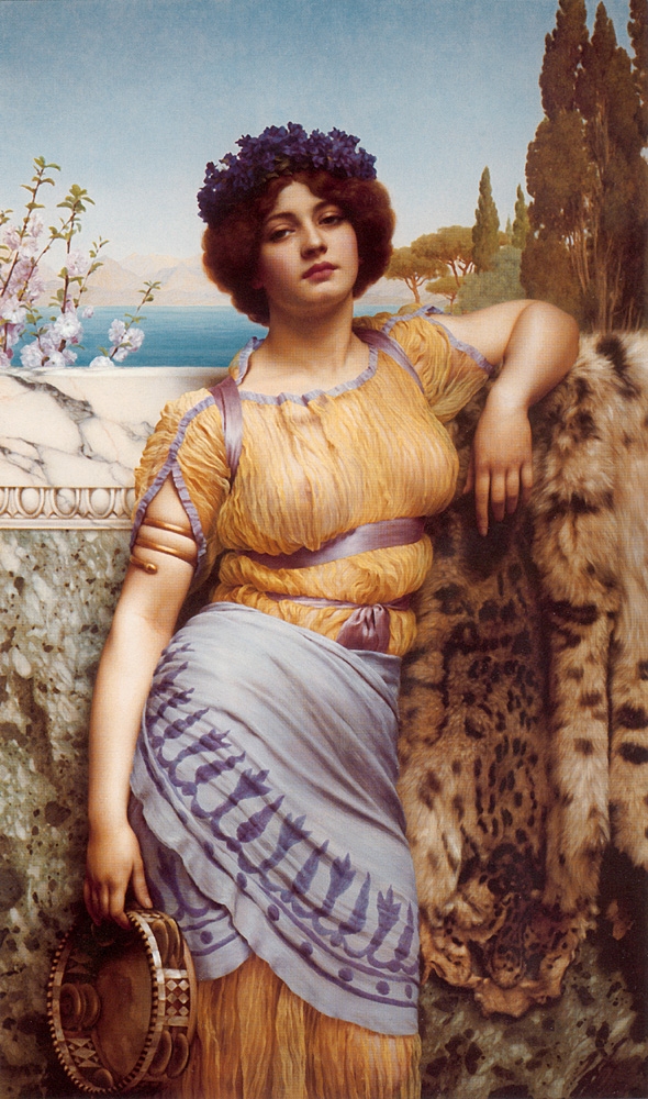 John William Godward (1861-1922) - Ionian Dancing Girl.JPG